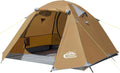 2-3 Person Tent Backpacking Tent, Waterproof Windproof 4 Season Tent